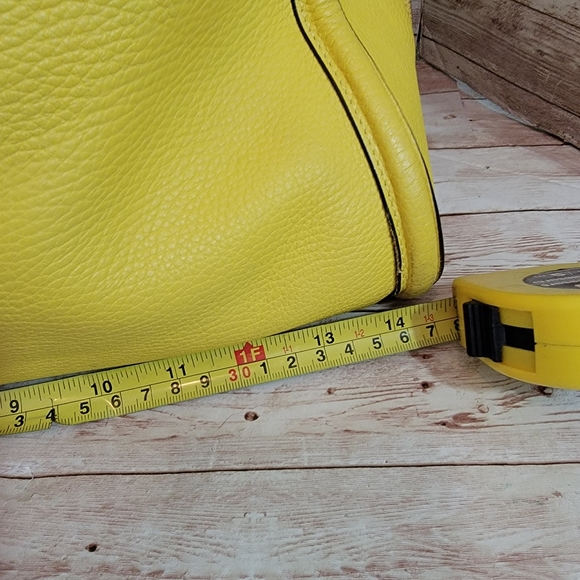 Alexander McQueen Skull Padlock yellow Tote - Picture 11 of 16